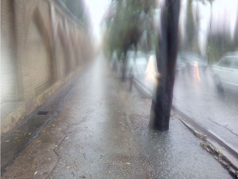 Photo of بارش شدید در شیراز+تصاویر