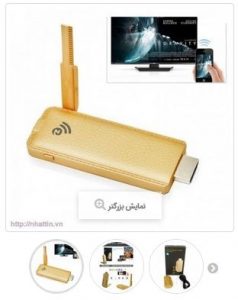 دانگل WIFI گوشی موبایل تبلت لپ تاپ وایرلس به تلویزیون HDMI